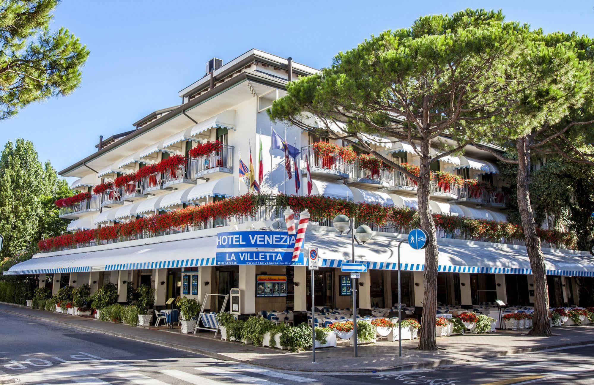 Hotel Venezia E La Villetta 리도 디 예솔로 외부 사진